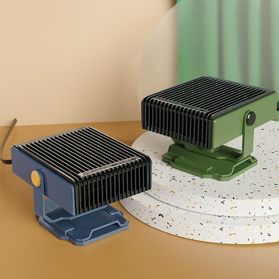 Clearance Today Sales! Vehicle Mounted Heater 12v Fast Heating Defrosting Demisting Natural Wind And Warm-air Optional In Winter Warehouse Sale