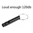 thumbnail image 6 of BESTSKY 100 Pack Aluminum Whistle, Sports Whistle, Emergency Survival Whistles with Key Chain, Black Emergency Whistle Survival Loud, 6 of 7