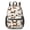 Dachshund Beige Pattern, variant on Colorful Starry Sky and Universe 17" School Backpacks for Teens,Waterproof Oxford Fabric,S-Shape Padded Straps for School,Travel,Hiking,Camping