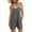 Dark Gray 2, variant on Wensltd Short Jumpsuits Womens Fashion Summer Solid Casua Beach Vacation Sleeveless Top