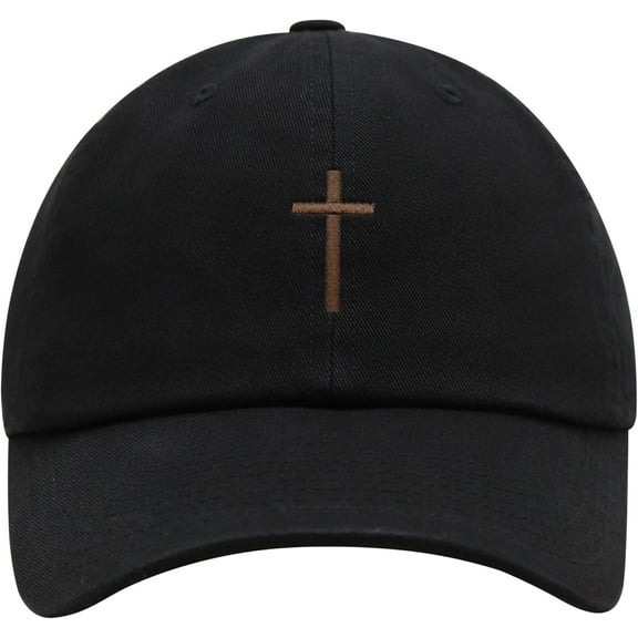 Cross Premium Dad Hat Embroidered Cotton Baseball Cap Christian Jesus Unisex