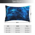 thumbnail image 2 of Honeii Wolf Print Pillow Cases,Plush Throw Pillow Covers,Decorative Pillowcase for Sofa, Couch, Living Room-20"x30", 2 of 6
