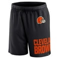 thumbnail image 2 of Men's Fanatics Branded Black Cleveland Browns Clincher Shorts, 2 of 3