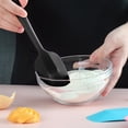 thumbnail image 4 of 3 Pack Small Spatulas Silicone Spatulas Rubber Spatulas Heat Resistant Scrapers, 4 of 11