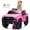 Pink, variant on Bopilon 12V Electric Car for Kids,Licensed Chevy Silverado Truck Kids Ride On Car with Remote Control Battery Powered Electric Vehicle Toy Car, 4-Wheeler Suspension, Music& Lights, 3 Speeds(Black)