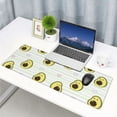 thumbnail image 4 of Rocae Avocado of a Hear for Gaming Mouse Pad, Mouse Pad Large, Office Computer Keyboard Mousepad, Keyboard and Mouse Pad with Stitched Edges,31.5 x 11.8 in, 4 of 5
