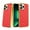 Red, variant on For iPhone 14 PRO Case Quilted Design Diamond Bling Chrome Plated Frame Cover