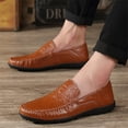 thumbnail image 3 of BUBUDENG Mens Loafers Driving Dress Shoes Comfortable Slip on Shoes Casual Penny Loafers for Men, 3 of 10
