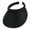 Black, variant on Women's Wide Brim Sun Visor - Lightweight UV Protection Cap with Curved Brim, Adjustable Empty Top Hat for Outdoor Sports, Beach, Fishing & Hiking Light Blue