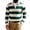 Green, variant on ClodeEU Men’s Long Sleeve Polos Casual Sweatshirts Tops, Striped Fashion Long Sleeve Pullover Tops, Big and Tall, Size S-3XL