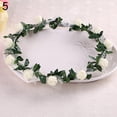 thumbnail image 2 of AYYUFE Rose Flower Crown Headband Wreath Party Wedding Bridal Garland Hairband Headwear, 2 of 8