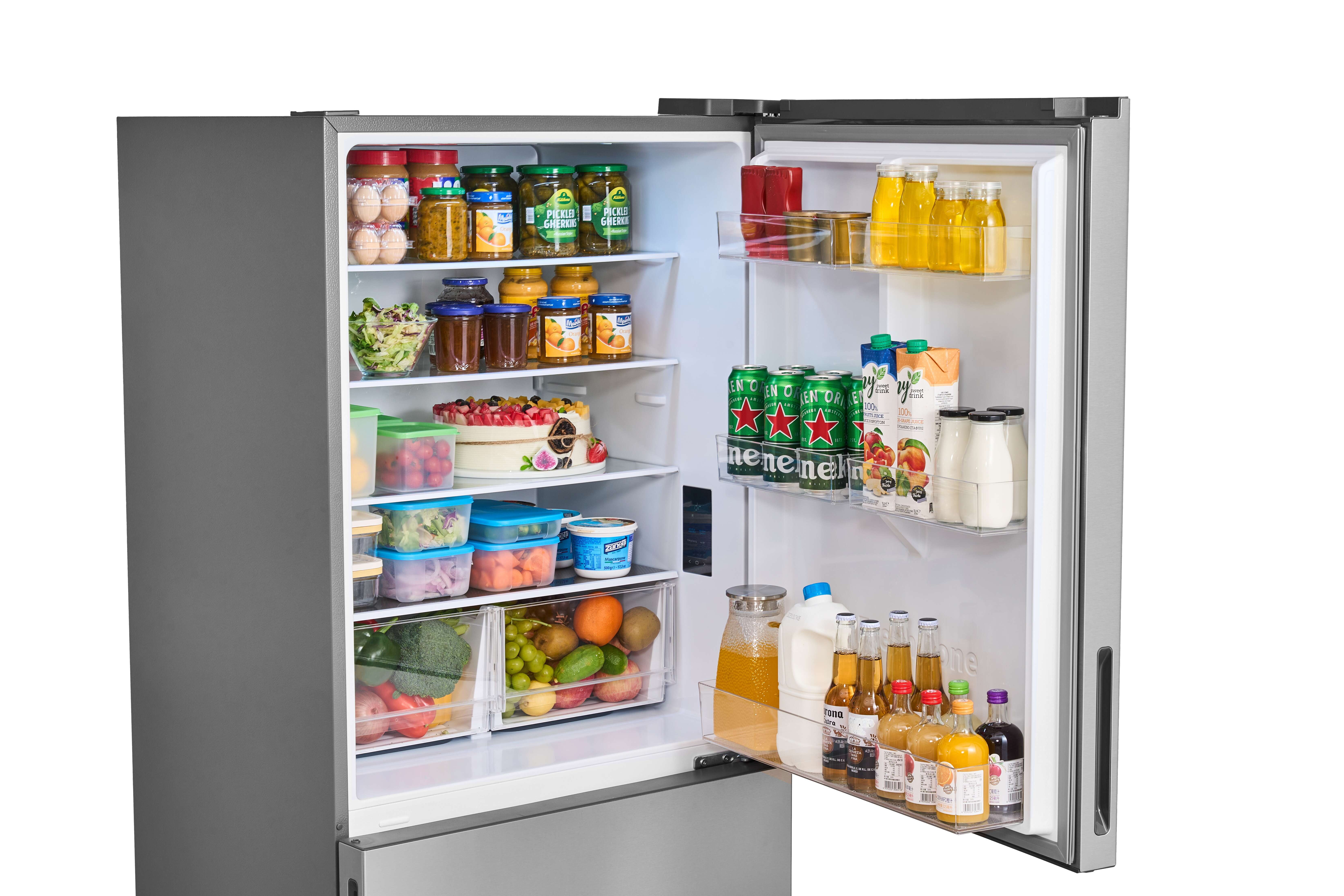 Kenmore 31" 17.8 Cu. ft. Capacity Counter-Depth Refrigerator with Bottom Freezer, Fingerprint Resistant Stainless Steel