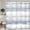 no164, variant on Abstract Grey Pink Shower Curtain for Women Bathroom Decor 72Wx72H Modern Striped Aesthetic Minimalist Geometric Simple Neutral Watercolor Painting Fabric Waterproof Polyester 12 Pack Hooks