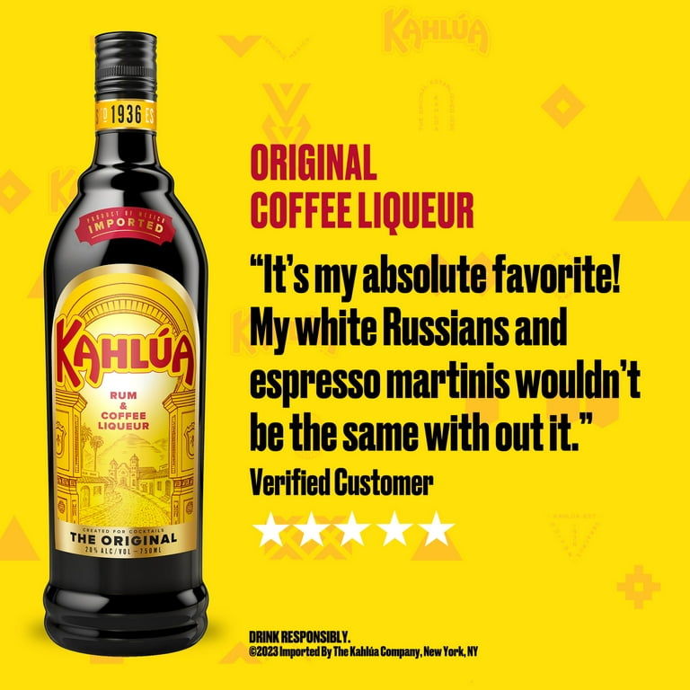 Kahlua Rum And Coffee Liqueur – We'll Get The Food