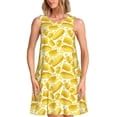 thumbnail image 1 of Disketp Ears Of Corn para Vestido sin Mangas para Mujeres, Vestidos de Verano para Mujeres, Casual y Holgado para la Playa, 1 of 7