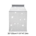 thumbnail image 3 of Mirror Sequin Table Runner | Shiny Glitter Party Decor | Metallic Fabric Cover for Wedding Birthday Holiday Banquet Home Table Setting, 3 of 6