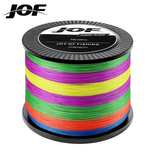 Braided Line 4X 300/500/1000M 9 Color All for Fishing Line MaxDrag 80LB Multifilament PE Line for Saltwater Sea Fishing MULTI 1000M-X4-5.0-50LB