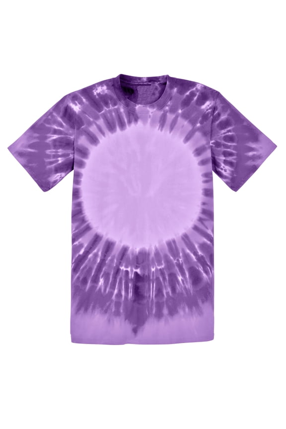 Mens Window Tie-Dye T-Shirt - Purple - Medium