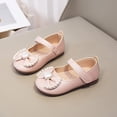 thumbnail image 2 of Staki Shoes for Girls Mary Jane Flats for Toddler Girls Little Kids Glittery Dress Princess Wedding Ballet Shoes(Pink,11.5 Little Kid), 2 of 9