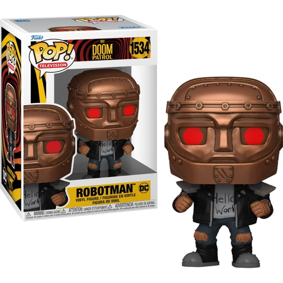 Collectible Funko POP! Television: Doom Patrol - Robotman #1534