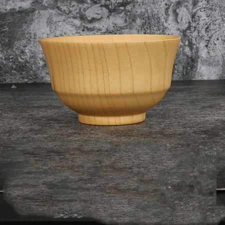 

Livesture Unpainted And Wax-Free Wooden Bowl H