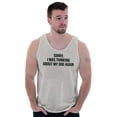 thumbnail image 5 of Sorry Thinking About My Dog Funny Pet Tank Top T Shirts Men Women Brisco Brands S, 5 of 6