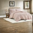 thumbnail image 2 of Elegant Pink Jacquard Bedding Set Hypoallergenic Polyester Modern Bedroom Comfort, 2 of 12