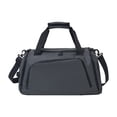 thumbnail image 2 of Bolsa de lona de viaje Bolsa de gimnasia con compartimentos de zapatos portátiles para hombres Bolsa deportiva de mochila para hombres para fitness Gris, 2 of 8