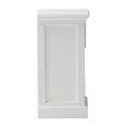 thumbnail image 4 of Home Living Room Furnituer Bedside Drawer Unit - White, 4 of 7