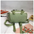 thumbnail image 4 of Sac à Dos Fille Adorable Style Cache-Cœur Sac Filet Adolescents Étudiant Sac d'École Mode Style Preppy Sac de Voyage, Vert, 4 of 9