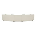 thumbnail image 3 of Moe's Home Collection Fraser Modular Sofa Fabric White, 3 of 4