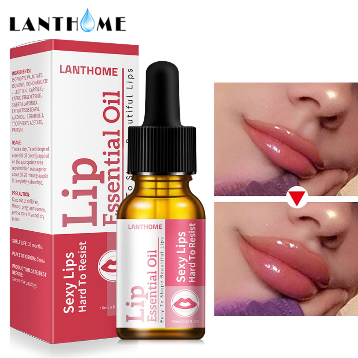 10ml Lip Essential Oil Plumper Set Nourishing Moisturizing Reduce Lip Lines Walmart Canada 10ml lip essential oil plumper set