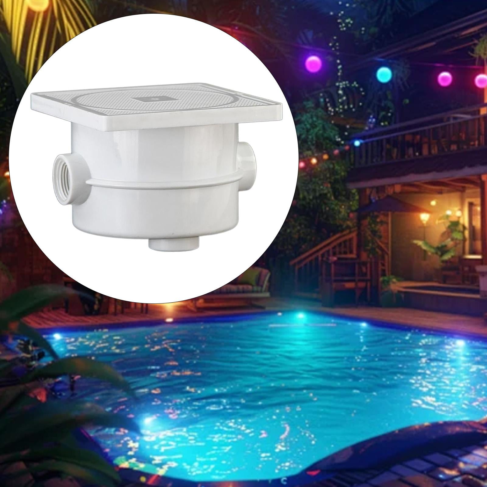 JISADER Swimming Pool Wire Connectors Box, Swimming Pool Accessory, Weatherproof Underwater Light Junction Box for SPA Hotel Backyard
