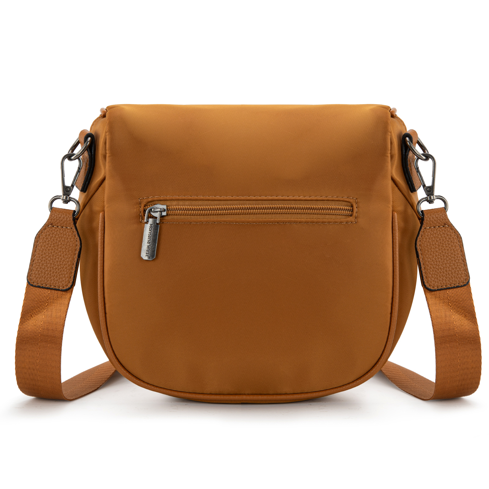 Montana West Large Crossbody Bags for Women Bum Bag Sling Purse with Adjustable Strap, Light Brown