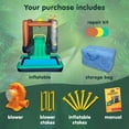 thumbnail image 6 of Funormous Jurassic World Dinosaur Bounce House with Slide, Ball Pit & Pool – Indoor/Outdoor Inflatable Castle with GFCI Air Blower for Kids Ages 3–8, 6 of 6
