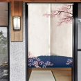 thumbnail image 3 of Cortina de puerta japonesa para el hogar, flor de cerezo, Sakura y monte Fuji, tapiz de pintura artística para colgar en la pared, decoración del hogar, 33,5 "x 59" Sailing Electrónica, 3 of 5