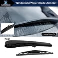 thumbnail image 4 of Unique Bargains 10' Rear Window Windshield Wiper Blade Arm Set for 12-19 Buick Encore, 4 of 4