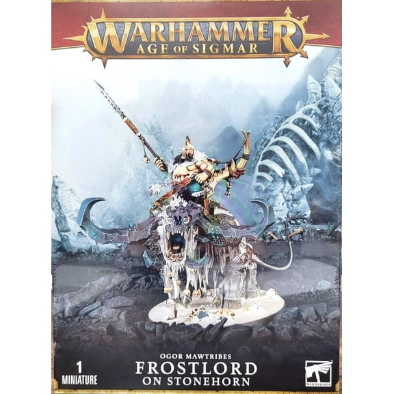 Frostlord On Stonehorn Mawtribes Warhammer AoS Age Of Sigmar