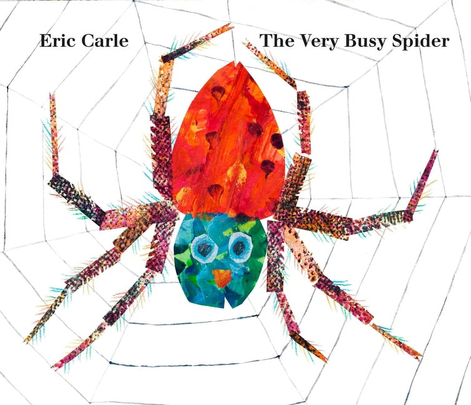 Er25 The Very Busy Spider 音声絵本 Eric Carle The Very Busy Spider Hardcover Classic for Children