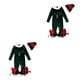 thumbnail image 2 of Moyic Traje de Navidad para niñas, traje de Navidad de manga larga con parte inferior de campana, traje de niño para accesorios de Type9 NO9, 2 of 6