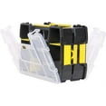 thumbnail image 2 of Stanley Sortmaster Lite Organizer 11.5 " Lx2.5 " Wx8.5 " H Black Yellow Clear, 2 of 2