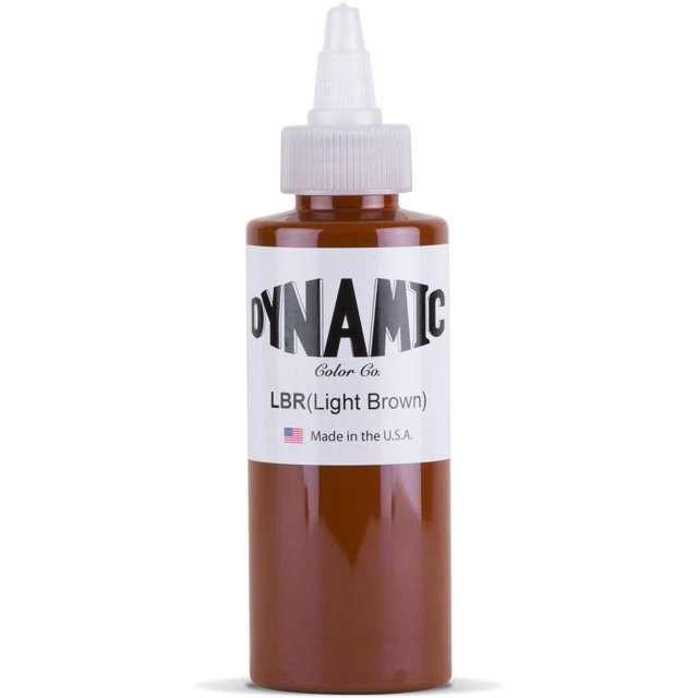 Dynamic Color Tattoo Ink 1oz Light Brown