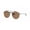 Black - Frame | Brown - Lens, variant on RB3647N ROUND DOUBLE BRIDGE Round Shape Sunglasses Polished Arista Gold Frame | G-15 Green Lens 51mm