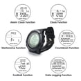 thumbnail image 3 of Stopwatch Digital Soccer Stop Watch Timer for Coaches 100 Lap Memory Water Resistant Countdown Stopwatch, 3 of 7