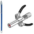 thumbnail image 1 of Acoplador de herramienta de grasa de acero inoxidable desmontable Universal 690Bar anillo de sellado de goma M6/M8/M10/M12 accesorios de boquilla Herramientas eléctricas Tipo 1 con manguera Eigraketly TO009188-02, 1 of 6