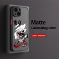 thumbnail image 3 of Funda de teléfono de Anime japonés Tokyo Ghoul Kaneki Ken para iPhone 15 14 13 12 11 Mini Pro Max X XR 7 8 Plus, cubierta trasera transparente mate, 3 of 5
