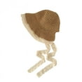 thumbnail image 5 of SikaFu French Lace Lace Lace Korean Version Loli Sunshade Straw Hat For Women, Summer Small, Fresh, Sweet, Cute Strap Fisherman Hat, 5 of 7