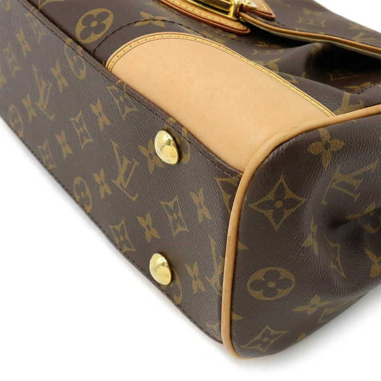 Authenticated Used LOUIS VUITTON Louis Vuitton Monogram Beverly MM Handbag  Shoulder Bag M40121 