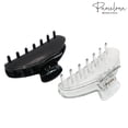 thumbnail image 6 of Parcelona French Basic Medium 3 1/2" Celluloid Jaw Hair Claws for Women(2 Pcs), 6 of 24