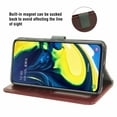 thumbnail image 3 of Mobile Phone Cover for Samsung A80-A90, Cover Premium Pu Leather Tpu Flip Cover Magnetic Closure Card Compartment Stand Function Wallet with Lanyard Protective Cover, 3 of 7